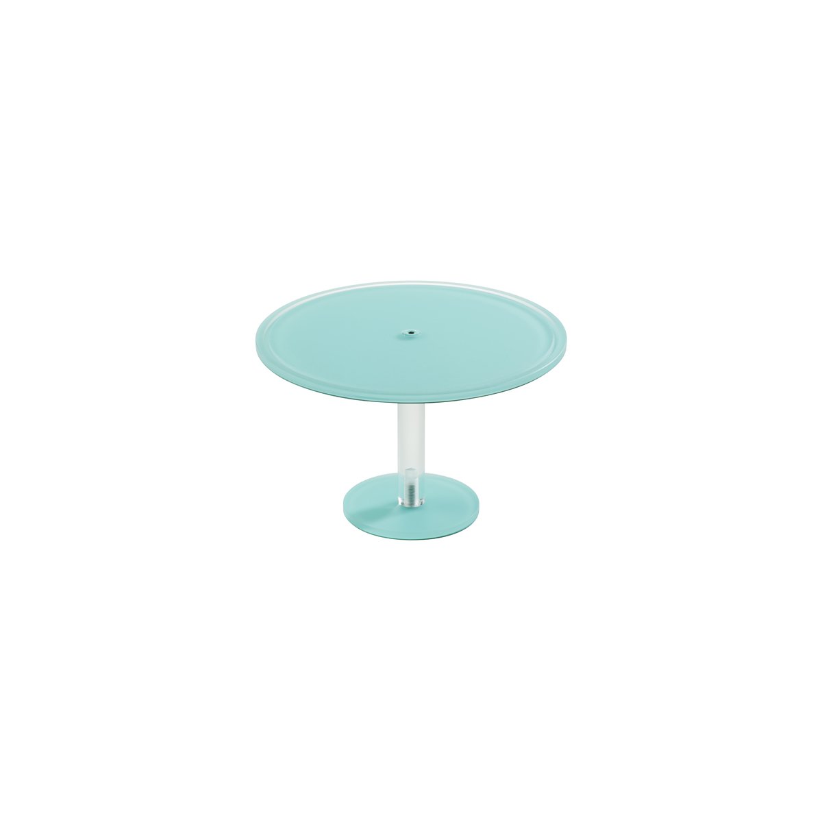 MLP119640 Mealplak Pedestal Cake Stand Lagoon 230x110mm Tomkin Australia Hospitality Supplies