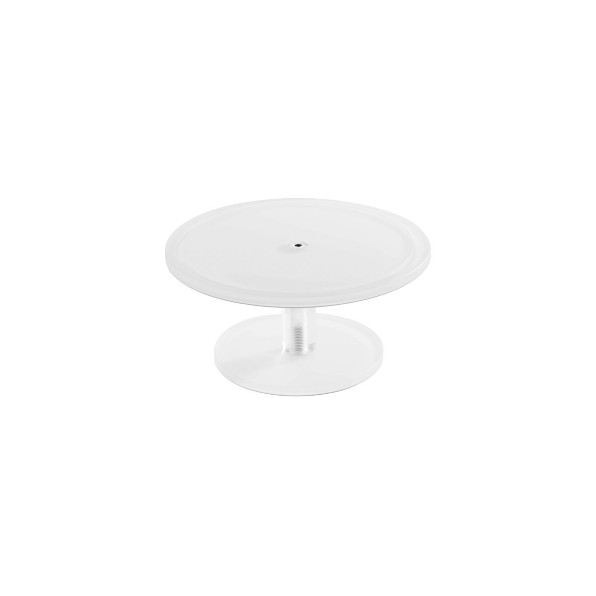 MLP119787 Mealplak Pedestal Cake Stand White 300x160mm Tomkin Australia Hospitality Supplies