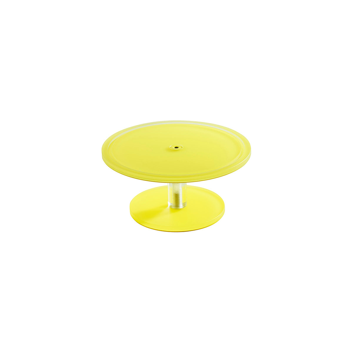 MLP119800 Mealplak Pedestal Cake Stand Lemon 300x160mm Tomkin Australia Hospitality Supplies