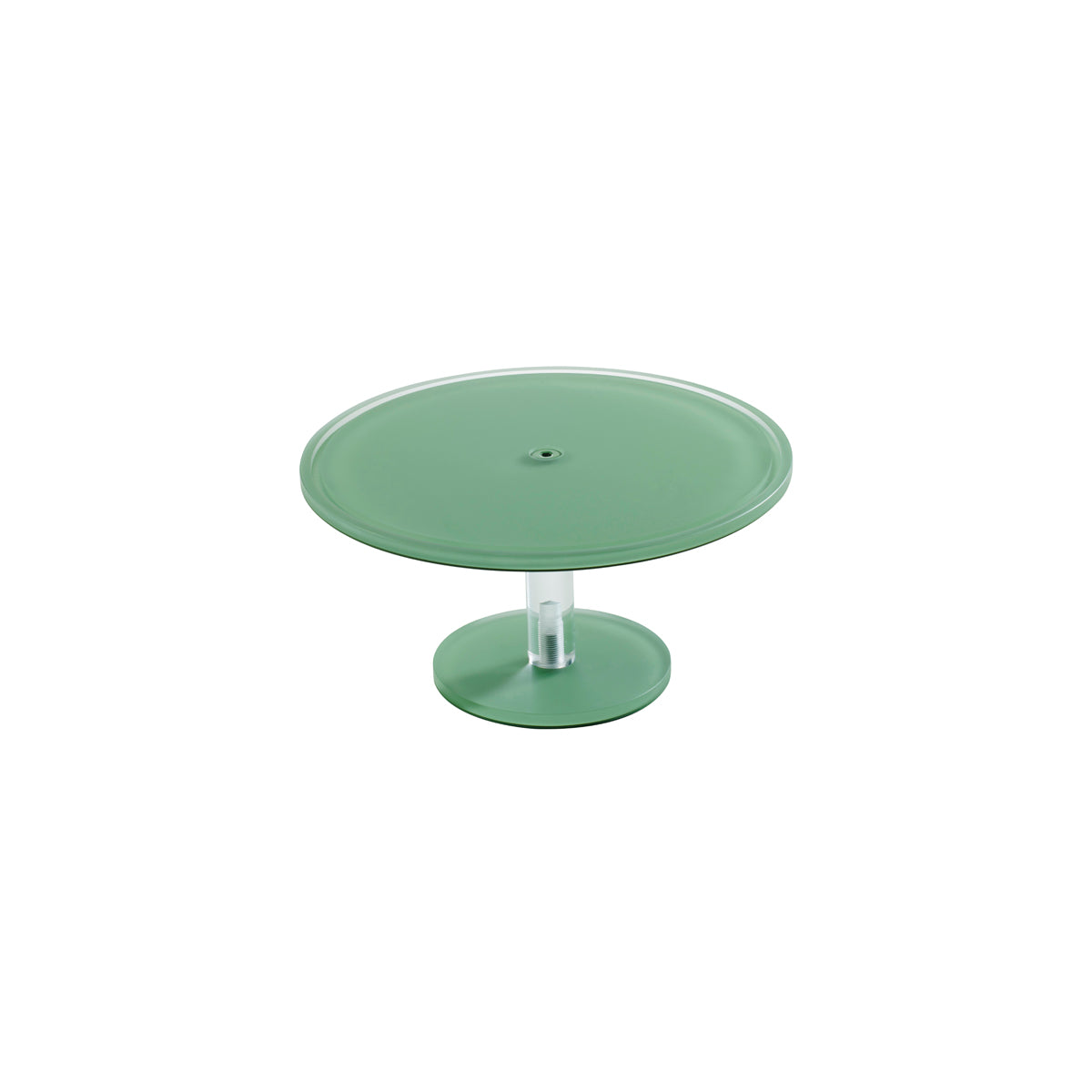 MLP119817 Mealplak Pedestal Cake Stand Khaki 300x160mm Tomkin Australia Hospitality Supplies