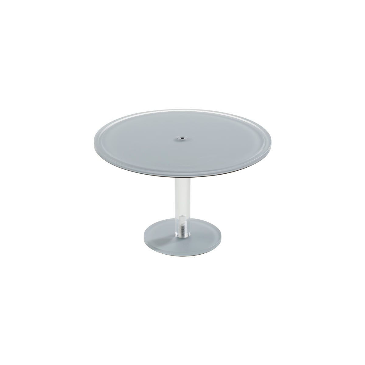 MLP119954 Mealplak Pedestal Cake Stand Concrete 330x210mm Tomkin Australia Hospitality Supplies