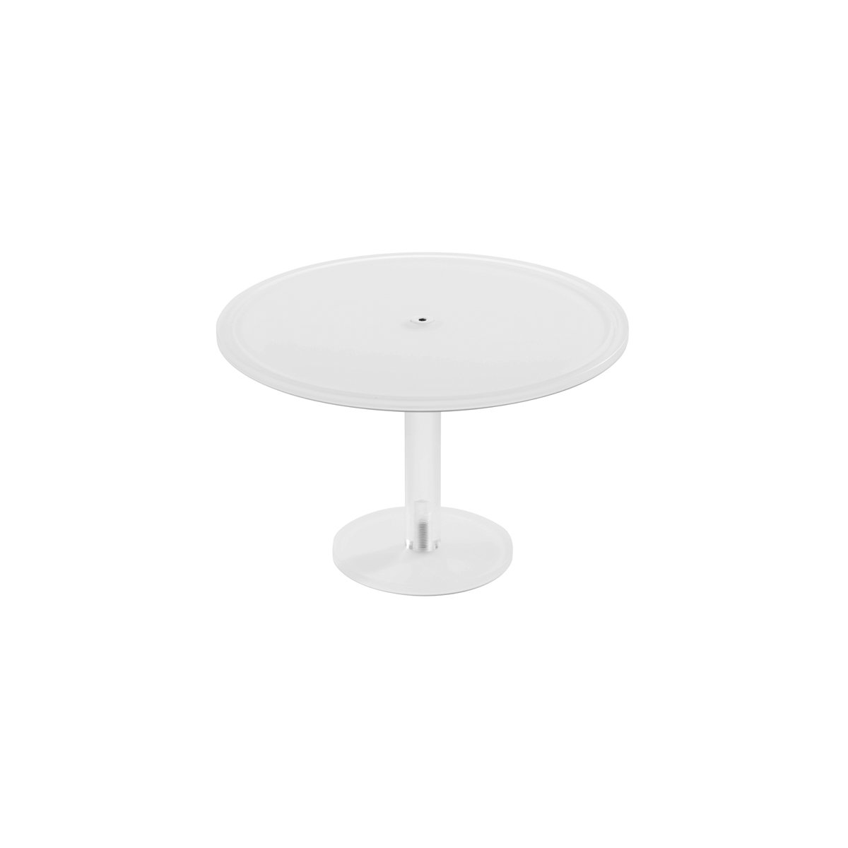MLP119961 Mealplak Pedestal Cake Stand White 330x210mm Tomkin Australia Hospitality Supplies