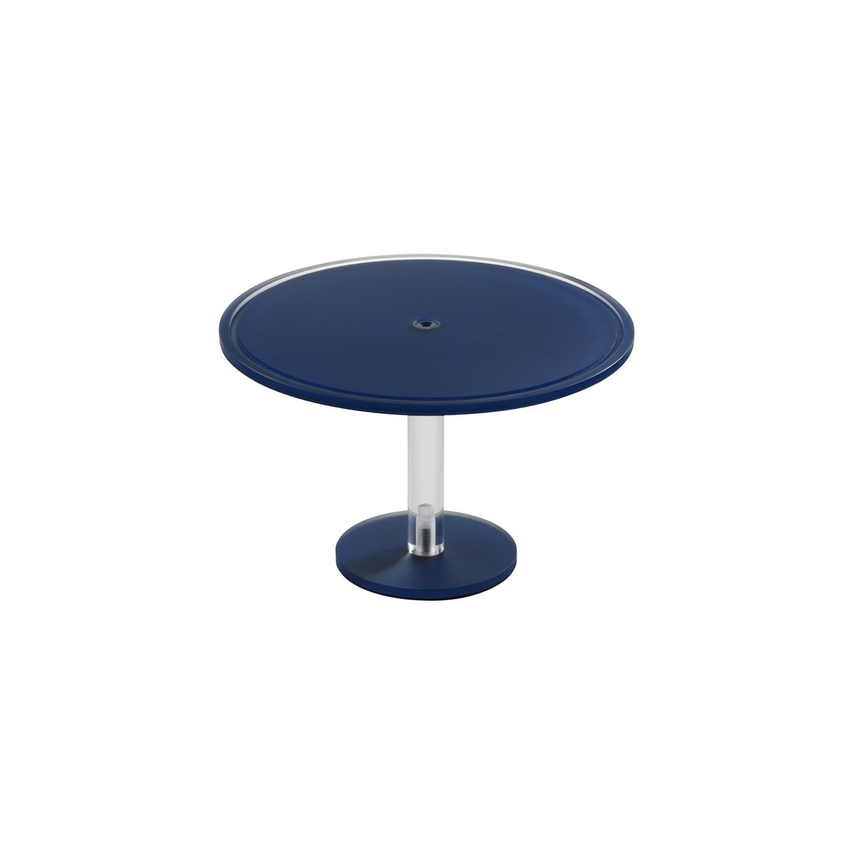 MLP119978 Mealplak Pedestal Cake Stand Night Blue 330x210mm Tomkin Australia Hospitality Supplies