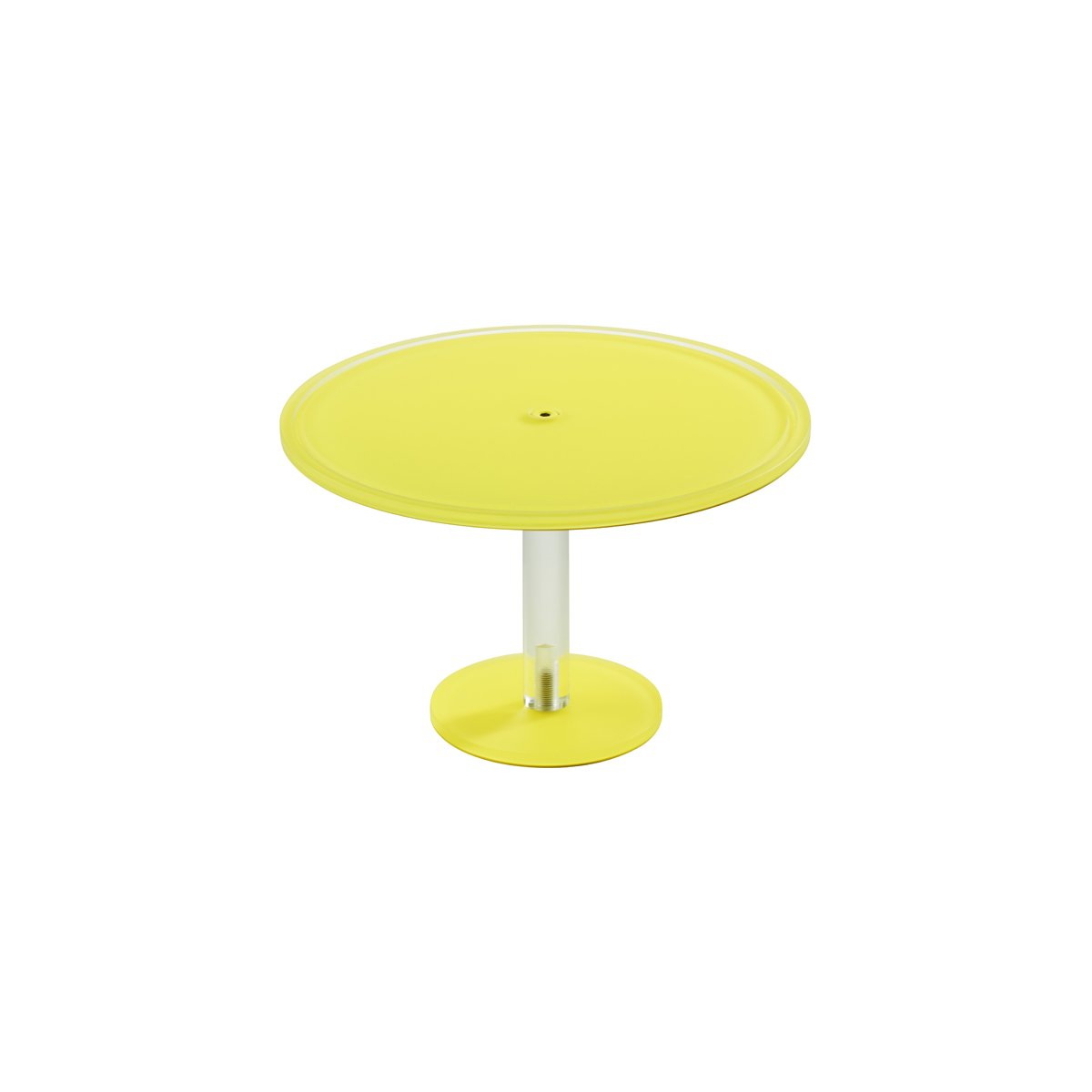 MLP119985 Mealplak Pedestal Cake Stand Lemon 330x210mm Tomkin Australia Hospitality Supplies