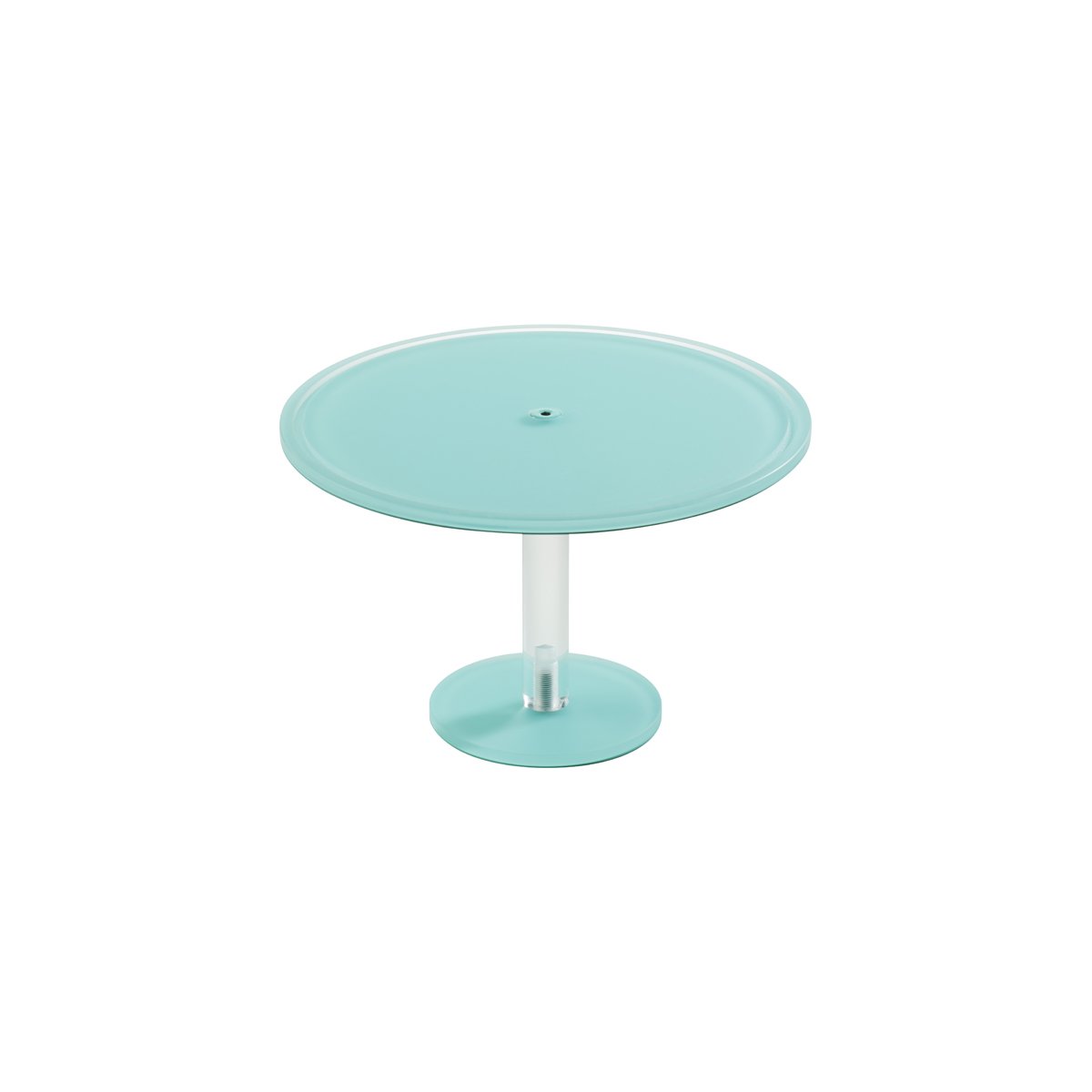 MLP120004 Mealplak Pedestal Cake Stand Lagoon 330x210mm Tomkin Australia Hospitality Supplies