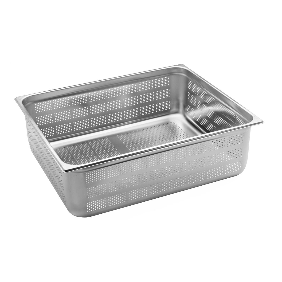 MP-21200 Inox Macel Maxipan Gastronorm Perforated 2/1 Size 200mm Tomkin Australia Hospitality Supplies