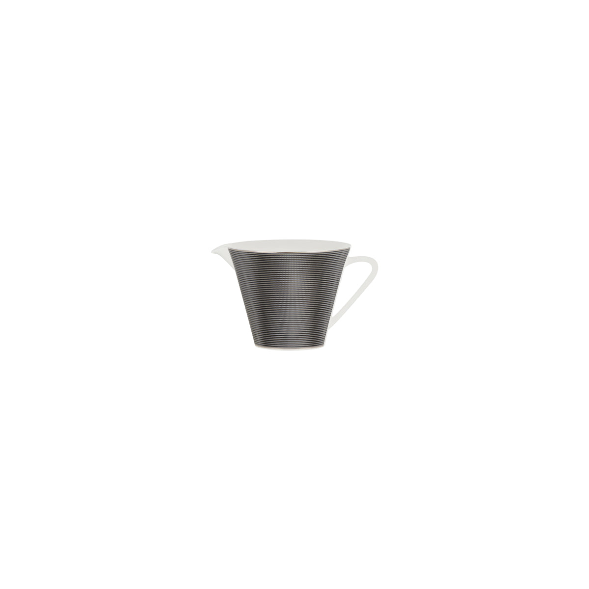 N11734-6185H Nikko Japan Silk Black Creamer 210ml Tomkin Australia Hospitality Supplies