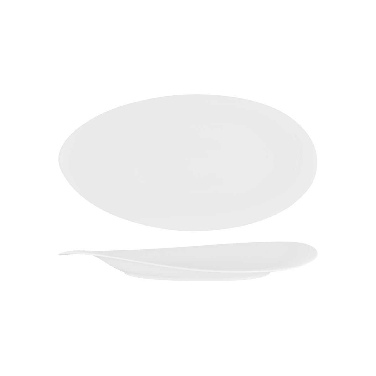 13350-4698 Nikko IO Sijima Oval Plate 380mm Tomkin Australia Hospitality Supplies