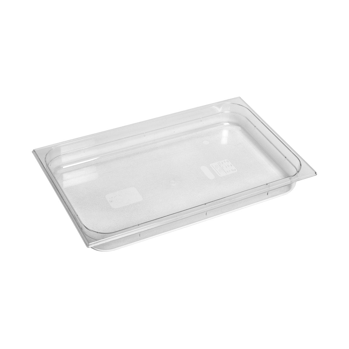 PC-11065CL Inox Macel Gastronorm Pan Polycarbonate Clear 1/1 Size 65mm Tomkin Australia Hospitality Supplies