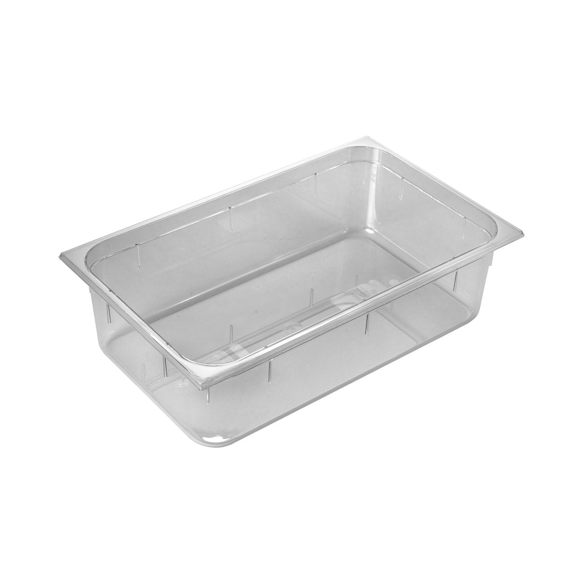 PC-11150CL Inox Macel Gastronorm Pan Polycarbonate Clear 1/1 Size 150mm Tomkin Australia Hospitality Supplies