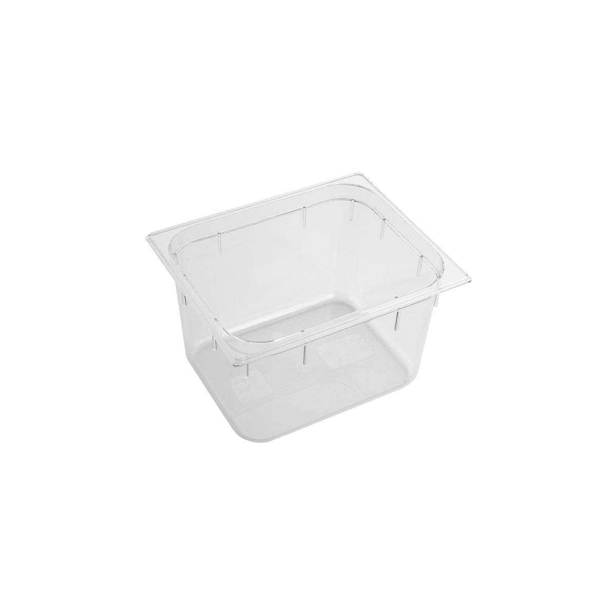 PC-12200CL Inox Macel Gastronorm Pan Polycarbonate Clear 1/2 Size 200mm Tomkin Australia Hospitality Supplies