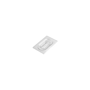 Gastronorm Lid Polycarbonate Clear 1/9 Size 176x108mm