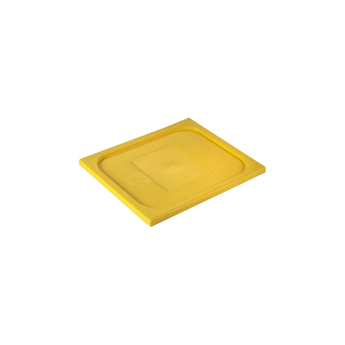 PPL-12Y Inox Macel Gastronorm Lid Polypropylene 1/2 Size Yellow Tomkin Australia Hospitality Supplies