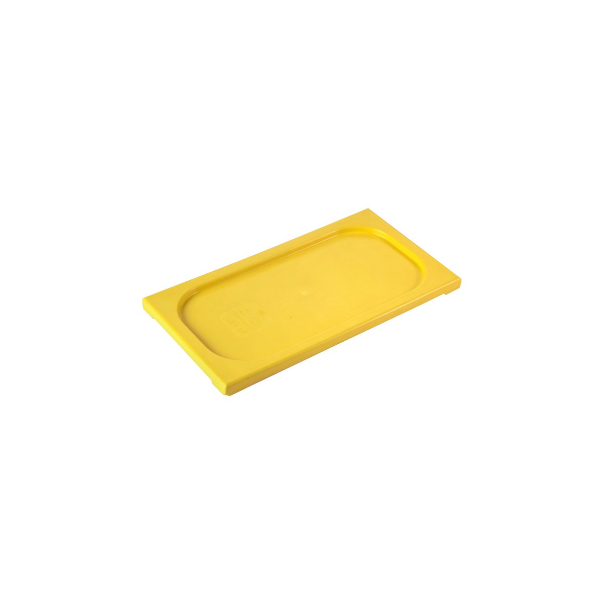 PPL-13Y Inox Macel Gastronorm Lid Polypropylene 1/3 Size Yellow Tomkin Australia Hospitality Supplies