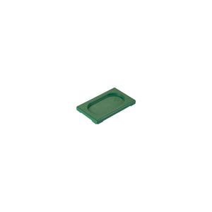 Gastronorm Lid Polypropylene 1/9 Size Green 176x108x20mm