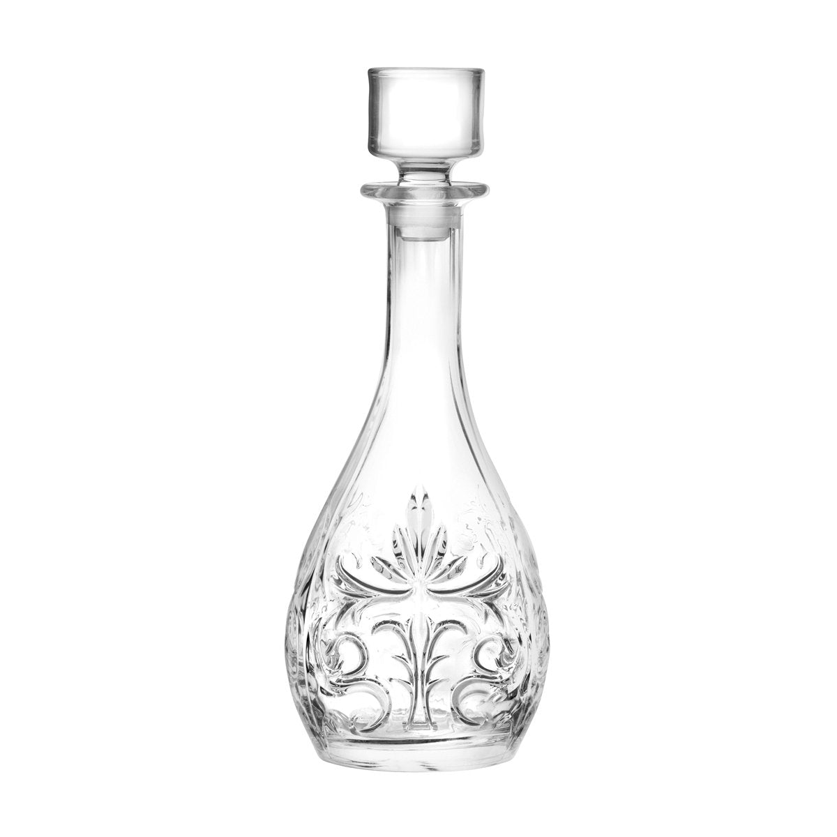 RCR363-215 RCR Cristalleria Tattoo Round Decanter 900ml Tomkin Australia Hospitality Supplies