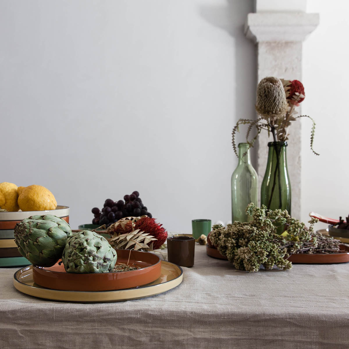 Caractere Mint Round Plate 210mm