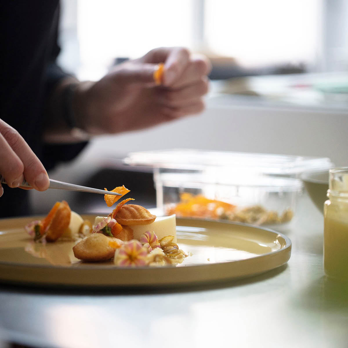 RV652702 Revol Caractere Nutmeg Round Plate 260mm Tomkin Australia Hospitality Supplies