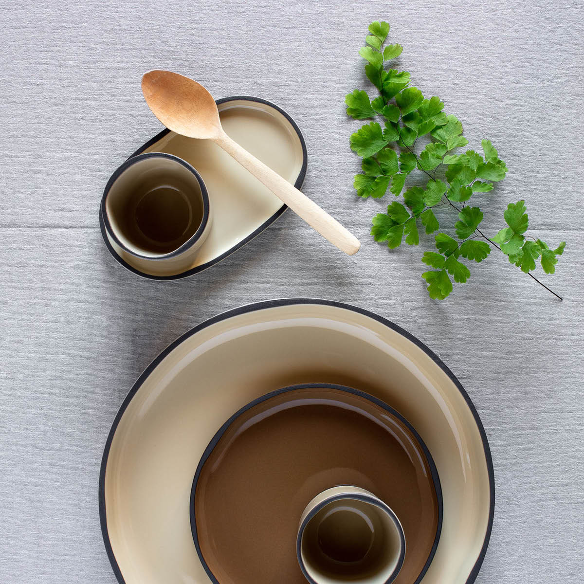 Caractere Nutmeg Gourmet Plate 230mm