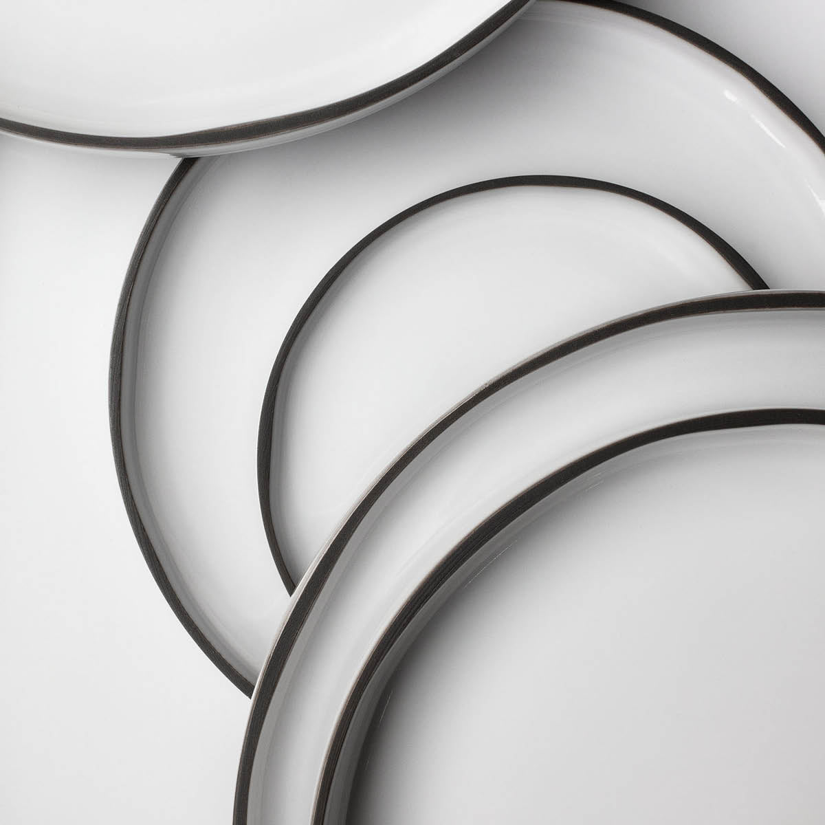 Caractere White Cumulus Oval Plate 465x287mm