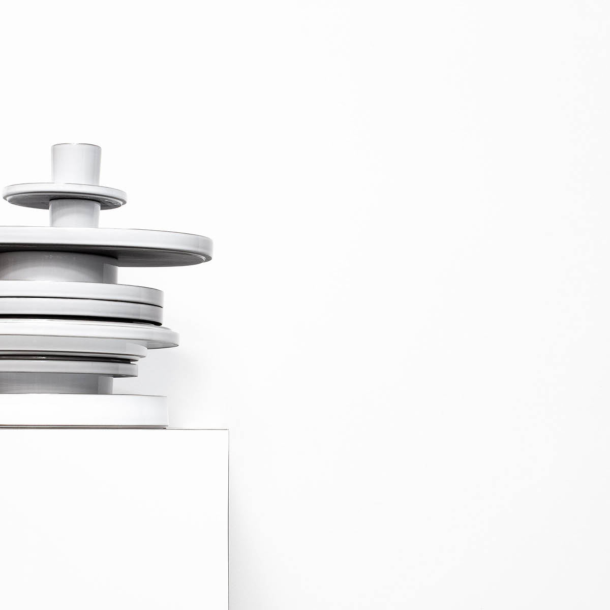 Caractere White Cumulus Oval Plate 355x218mm