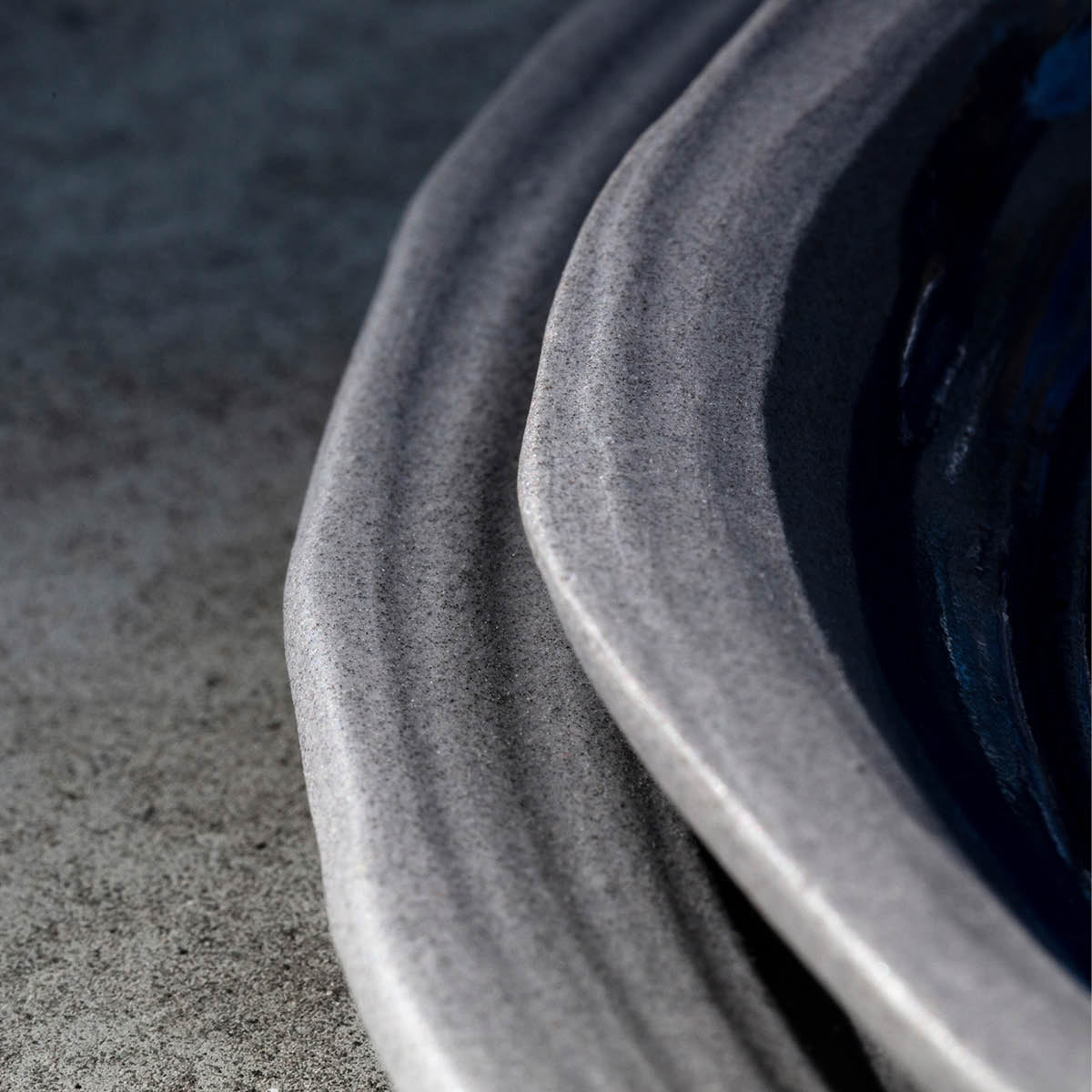 Revol No.W Indigo Blue Plate 285x20mm