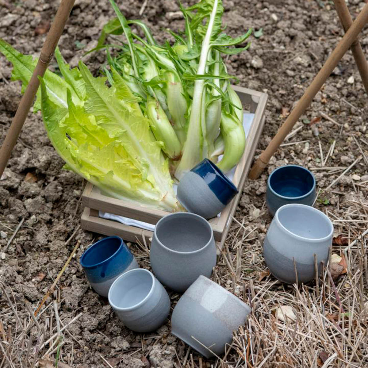 Revol No.W Indigo Blue Cup 62x60mm / 80ml