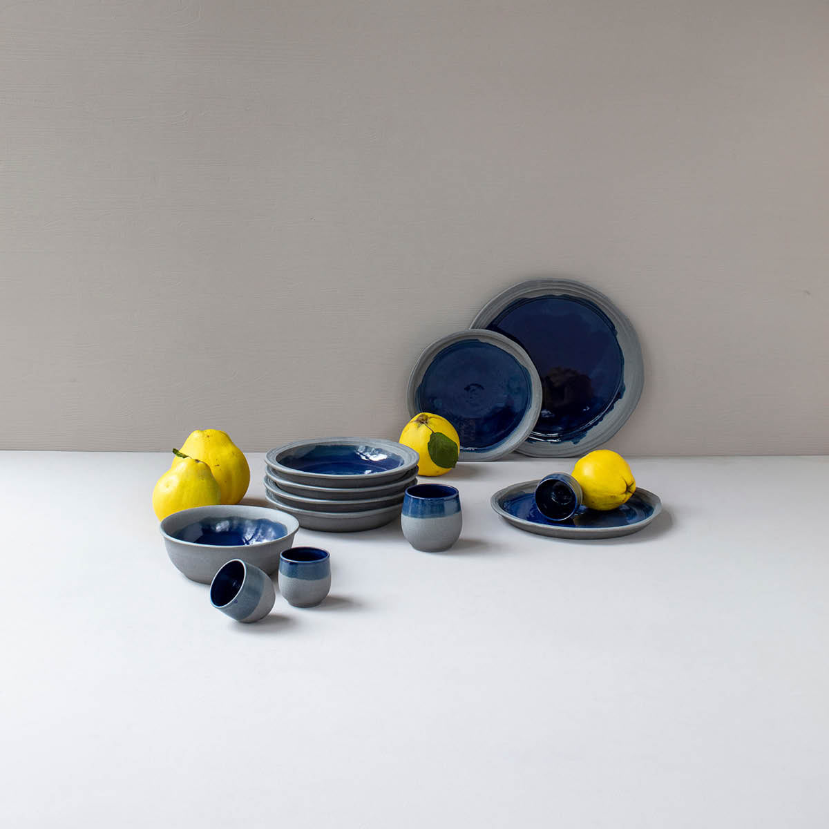 Revol No.W Indigo Blue Plate 285x20mm