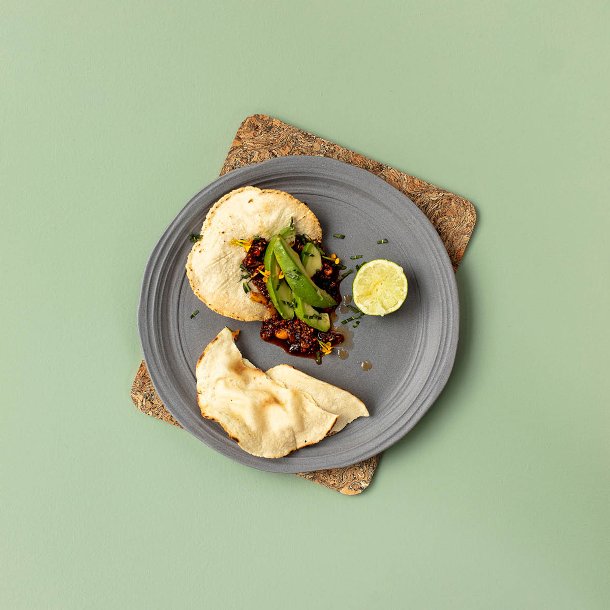 Revol No.W Matt Grey Recyclay Plate 285x20mm