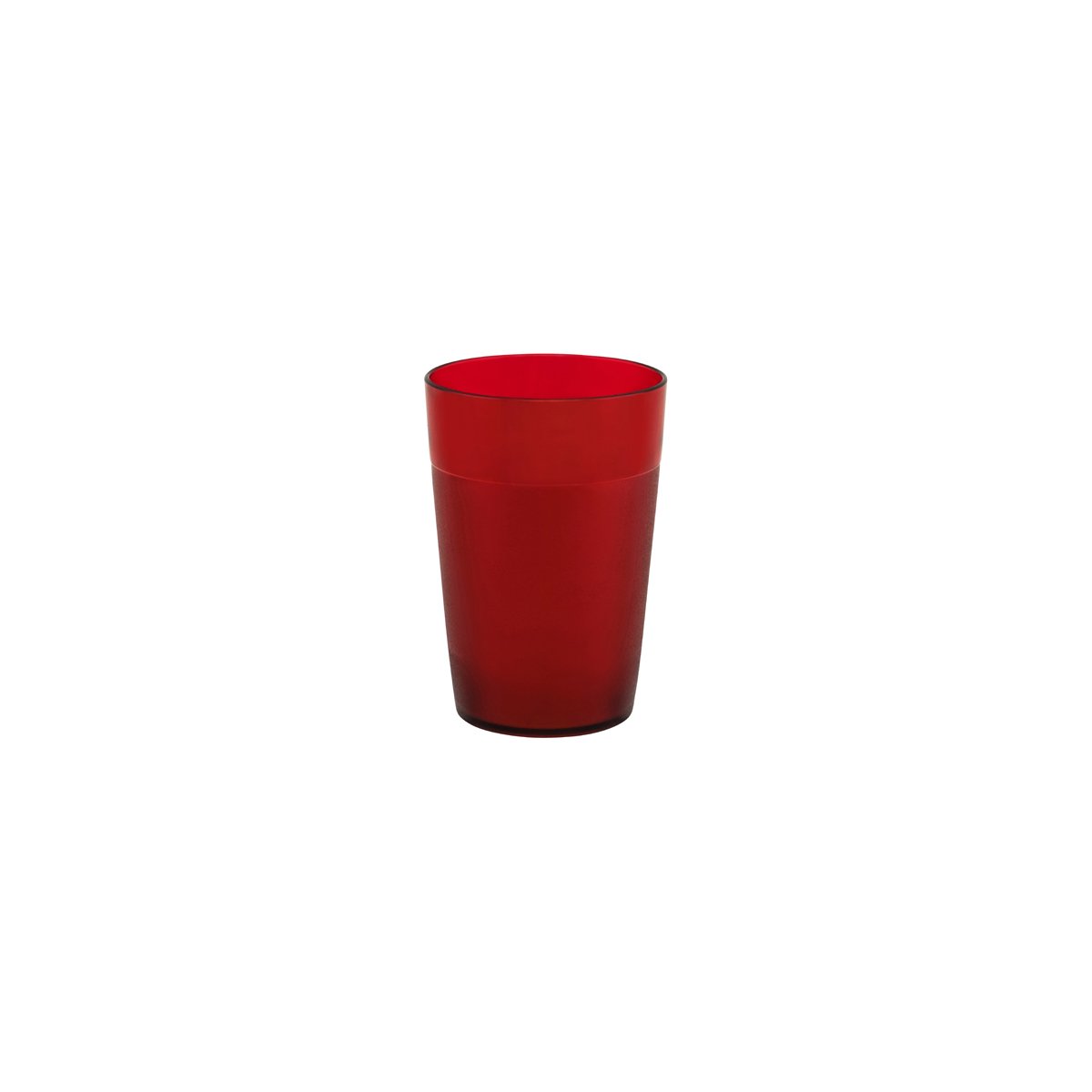 ROLTEXR103R Roltex Polycarbonate Tumbler Red 250ml Tomkin Australia Hospitality Supplies
