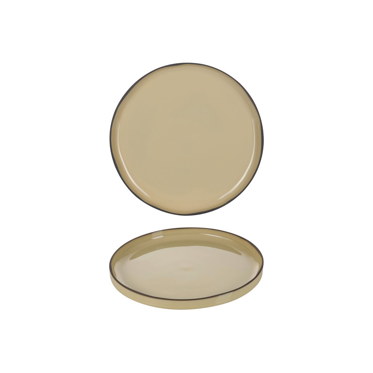 RV652702 Revol Caractere Nutmeg Round Plate 260mm Tomkin Australia Hospitality Supplies