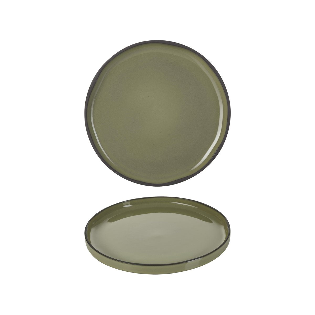 RV652706 Revol Caractere Cardamom Round Plate 260mm Tomkin Australia Hospitality Supplies