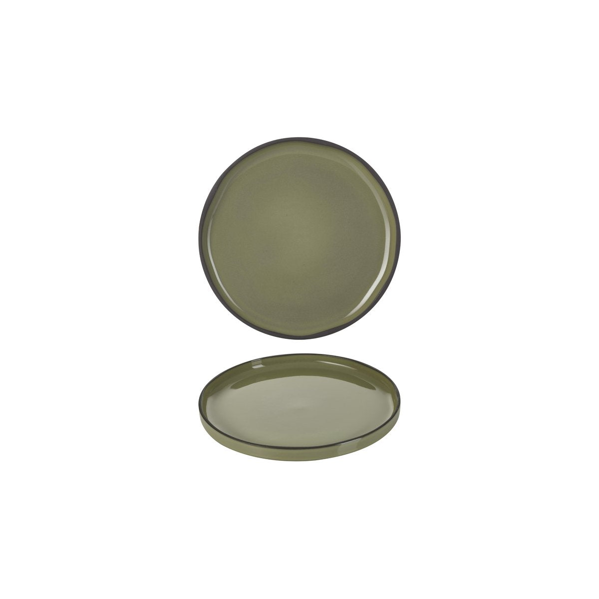 RV652801 Revol Caractere Cardamom Round Plate 210mm Tomkin Australia Hospitality Supplies