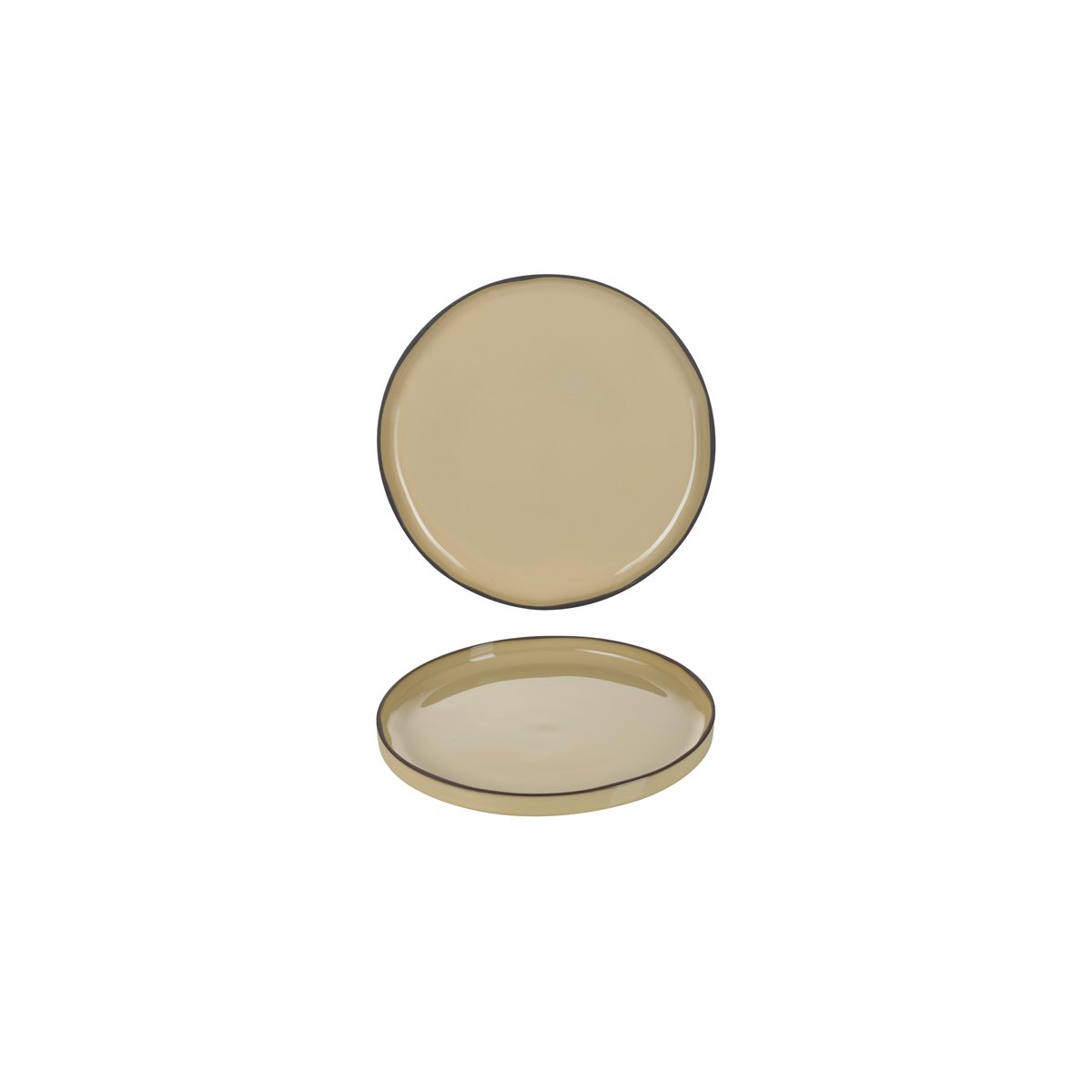 RV652844 Revol Caractere Nutmeg Round Plate 150mm Tomkin Australia Hospitality Supplies