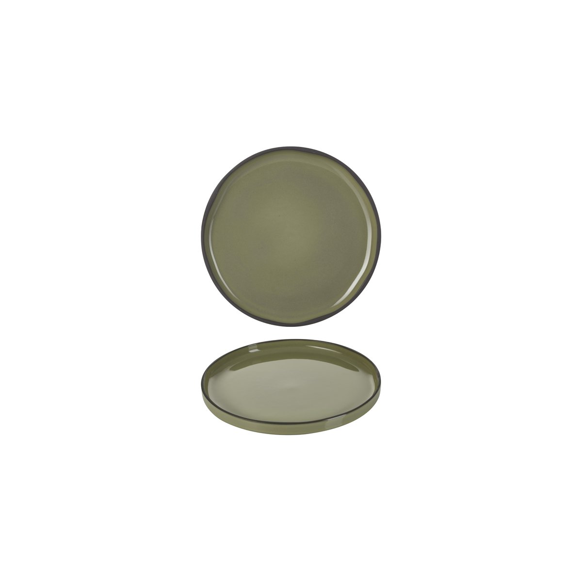 RV652848 Revol Caractere Cardamom Round Plate 150mm Tomkin Australia Hospitality Supplies