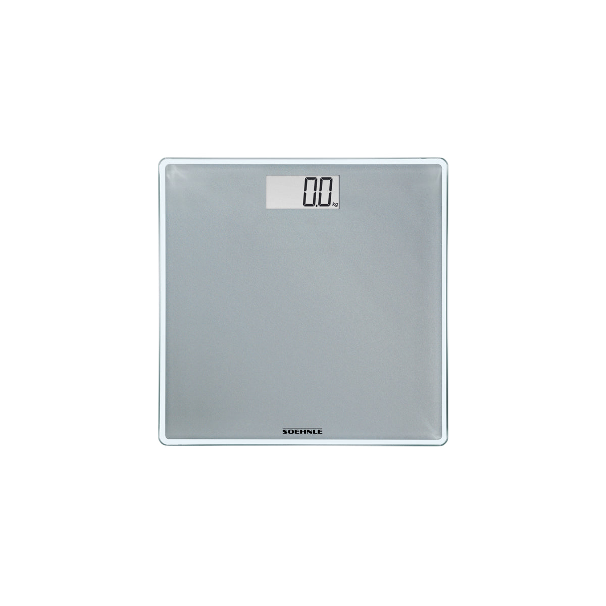 S63852 Soehnle Style Sense Compact 300 Silver Bathroom Scale 180kg Tomkin Australia Hospitality Supplies