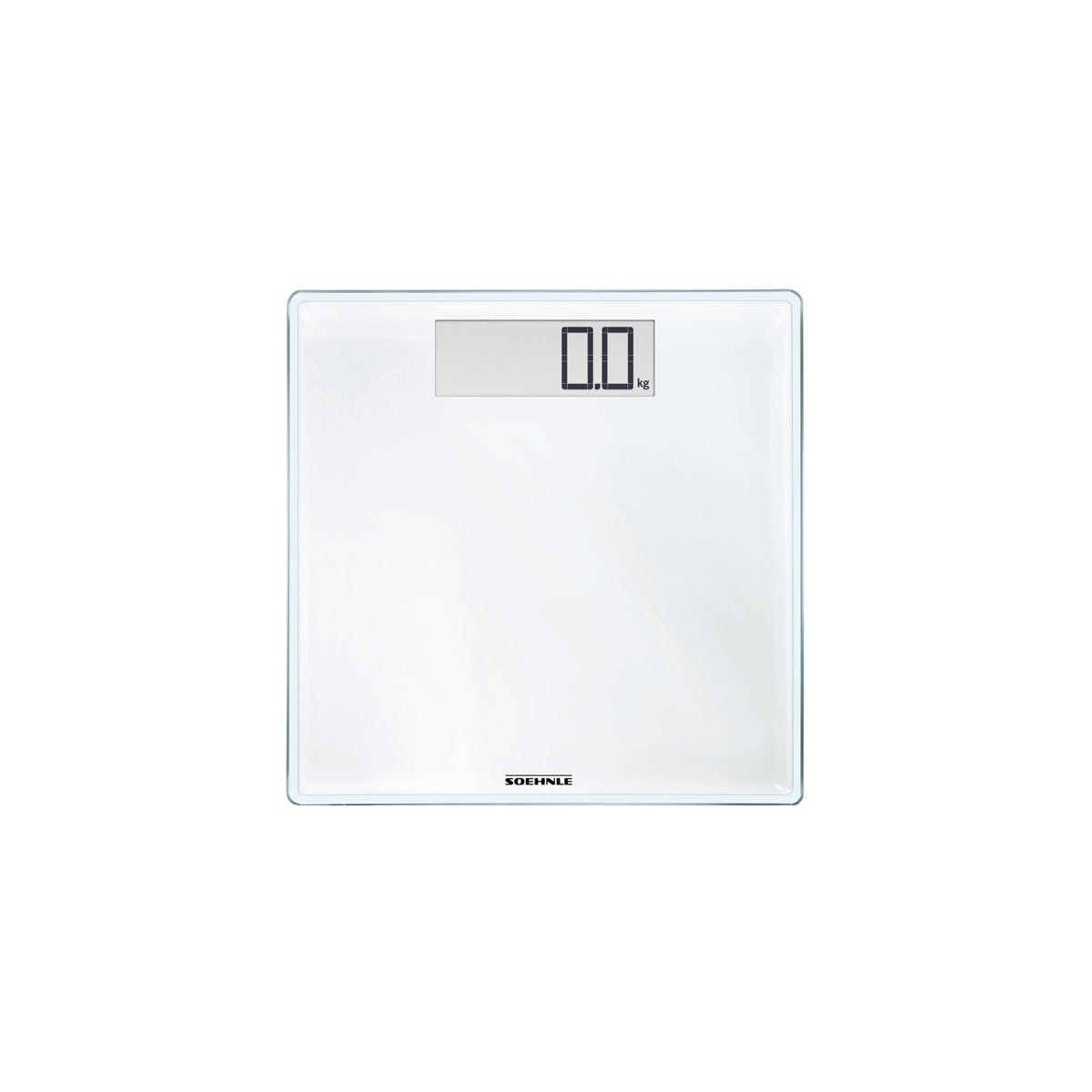 S63853 Soehnle Style Sense Comfort 100 White Bathroom Scale 180kg Tomkin Australia Hospitality Supplies
