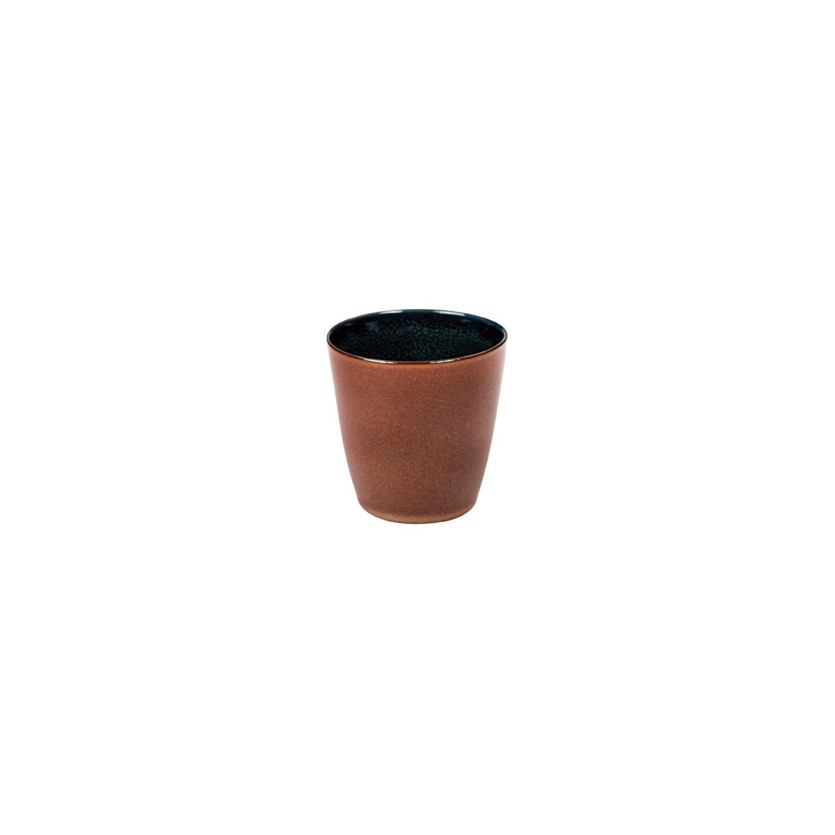SERAXB5116115 Serax Serax Terres De Reves Rust Dark Blue Interior Conic Goblet 70mm Tomkin Australia Hospitality Supplies
