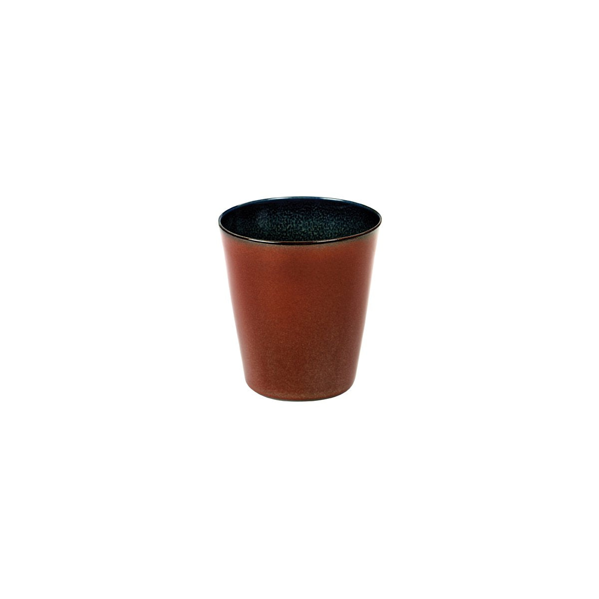 SERAXB5116121 Serax Serax Terres De Reves Rust Dark Blue Interior Conic Goblet 85mm Tomkin Australia Hospitality Supplies