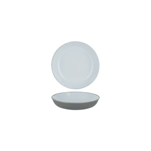 Serax Terres De Reves Light Blue Smokey Blue Exterior Round Serving Plate 175mm