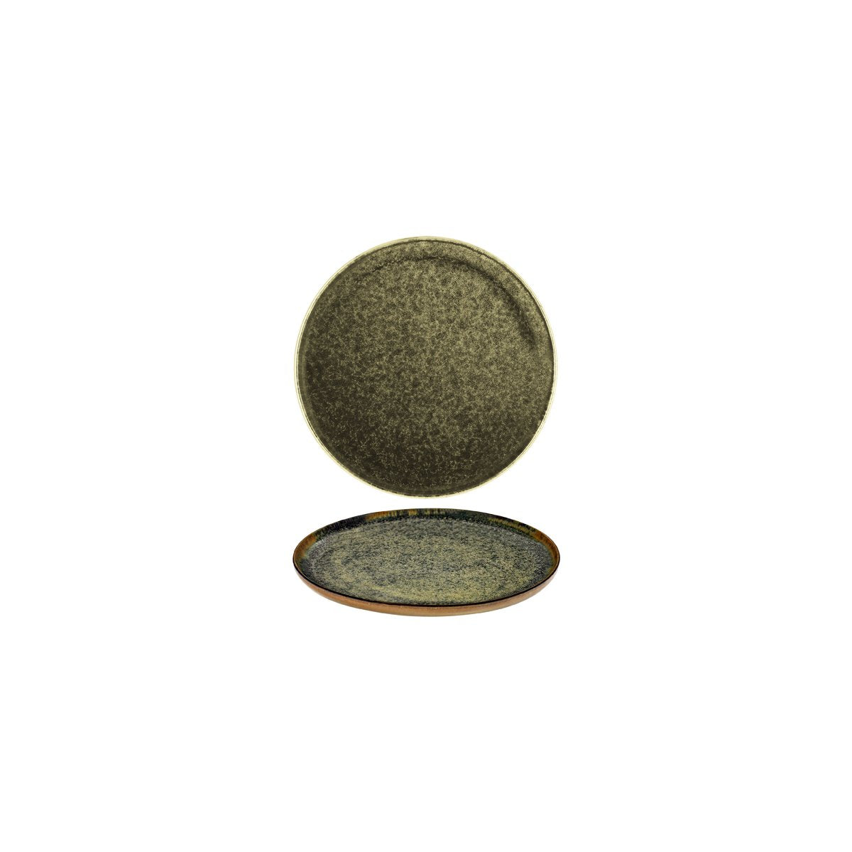 SERAXB5116200B Serax Serax Surface Indi Grey Round Plate 160mm Tomkin Australia Hospitality Supplies