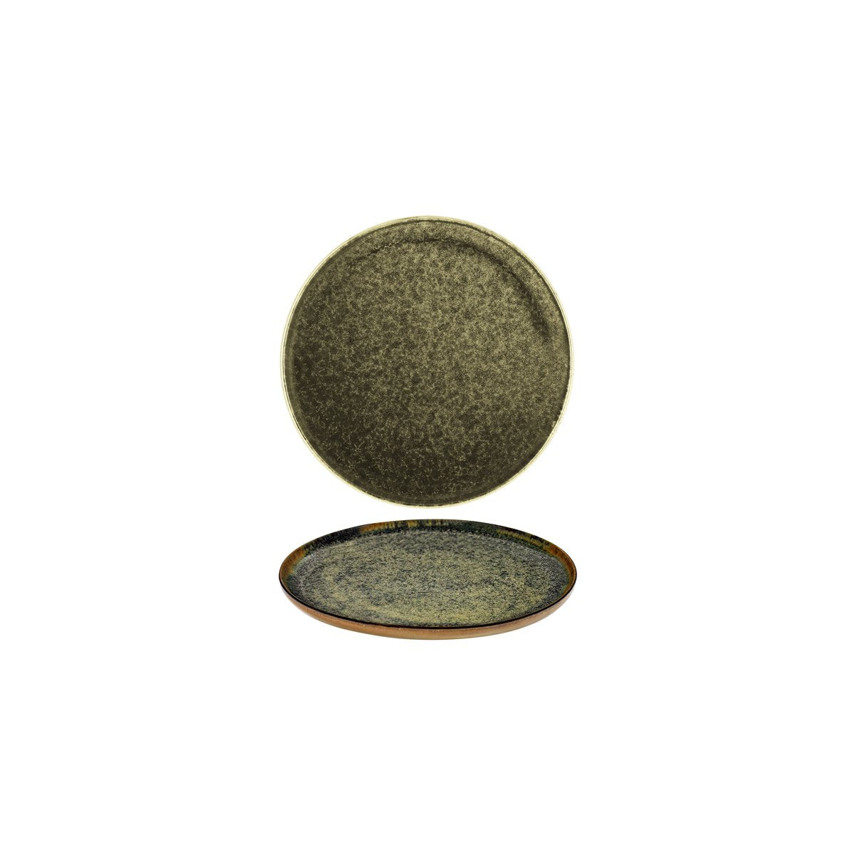 SERAXB5116201B Serax Serax Surface Indi Grey Round Plate 210mm Tomkin Australia Hospitality Supplies