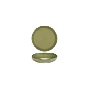 Serax Surface Camo Green Round Deep Plate 160mm