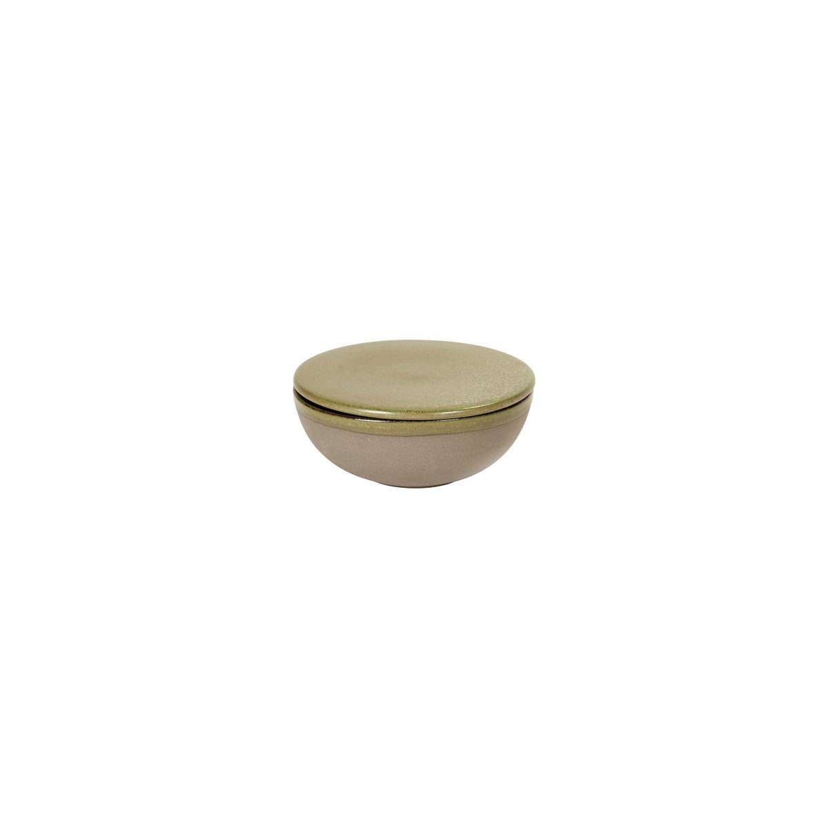 SERAXB5116210A Serax Serax Surface Camo Green Round Bowl With Lid 130mm Tomkin Australia Hospitality Supplies