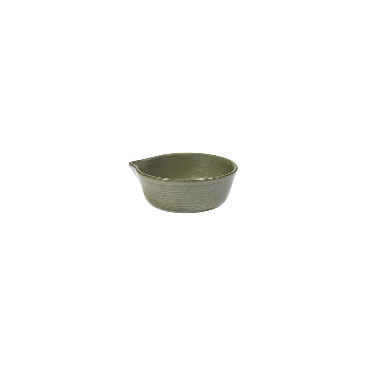 SERAXB5116215A Serax Serax Surface Camo Green Sauce Bowl 110mm Tomkin Australia Hospitality Supplies