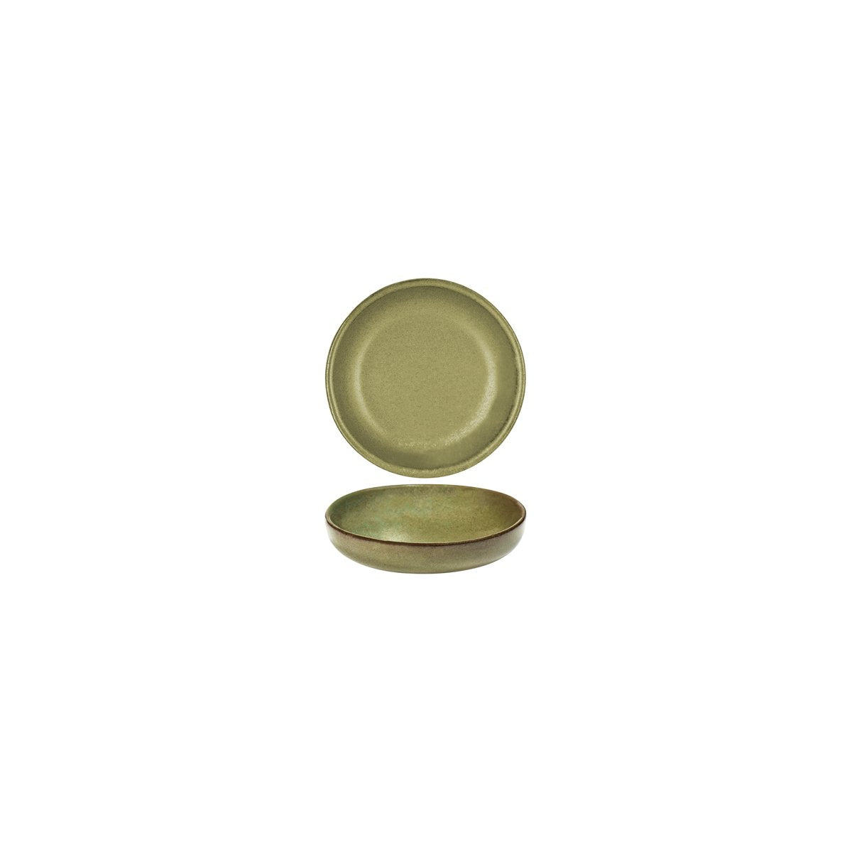 SERAXB5116225A Serax Serax Surface Camo Green Olive Plate 90mm Tomkin Australia Hospitality Supplies