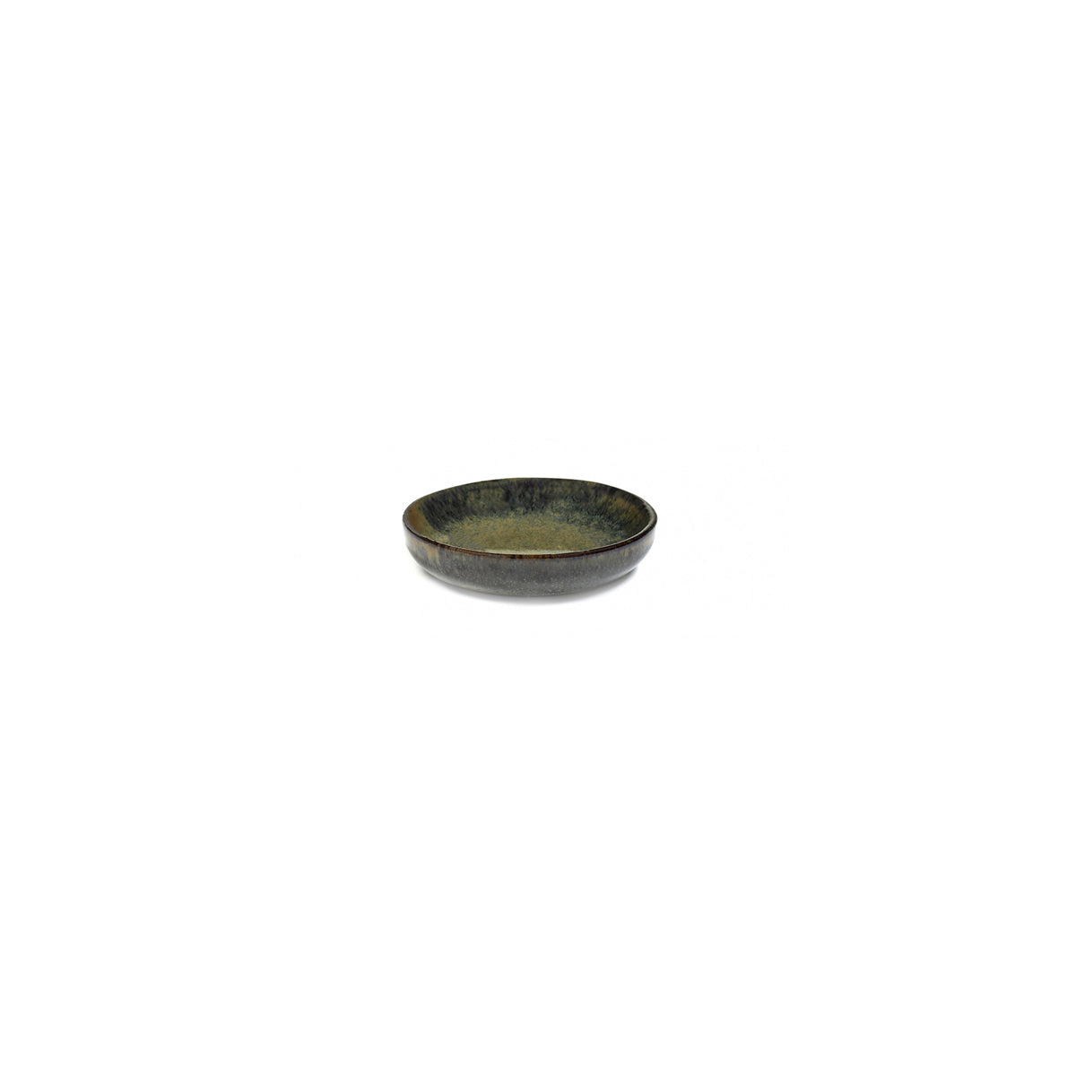 SERAXB5116225B Serax Serax Surface Indi Grey Olive Plate 90mm Tomkin Australia Hospitality Supplies
