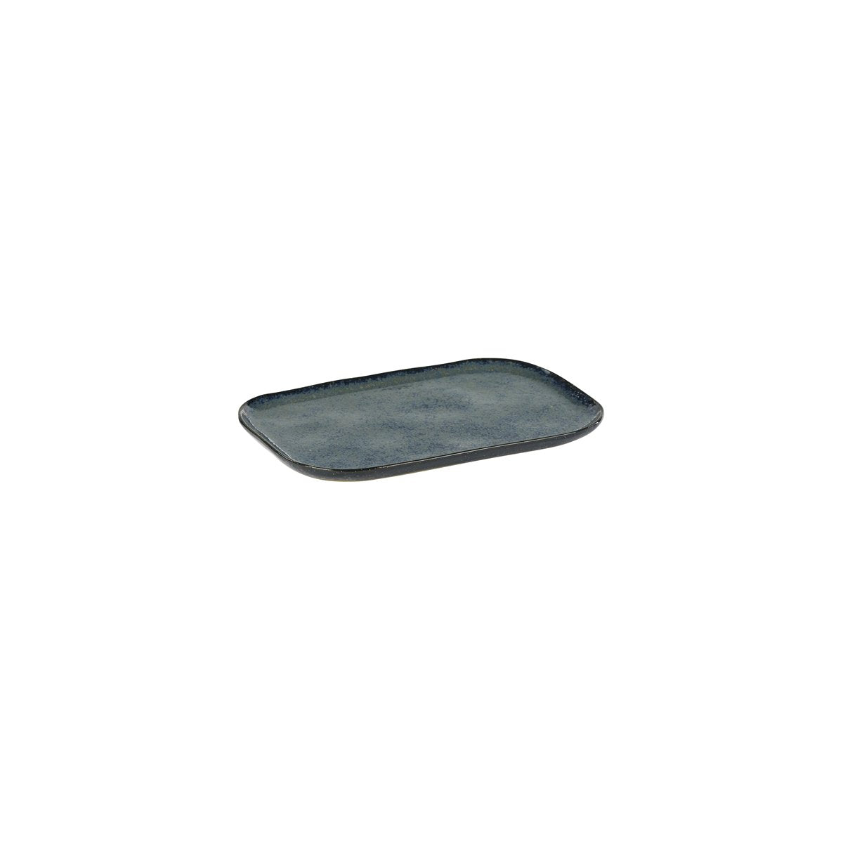 SERAXB5117106 Serax Serax Merci Blue / Grey Rectangular Plate 230x150mm Tomkin Australia Hospitality Supplies