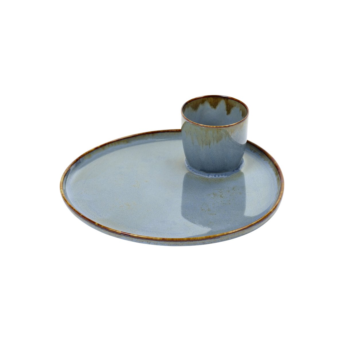 SERAXB5118129 Serax Serax Terres De Reves Smokey Blue Tapas Plate 150mm Tomkin Australia Hospitality Supplies