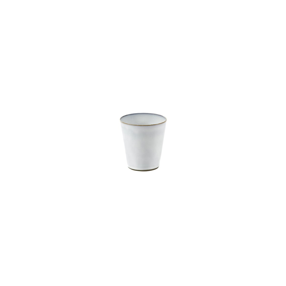 SERAXB5119102 Serax Serax Terres De Reves White Conic Cup 85mm Tomkin Australia Hospitality Supplies